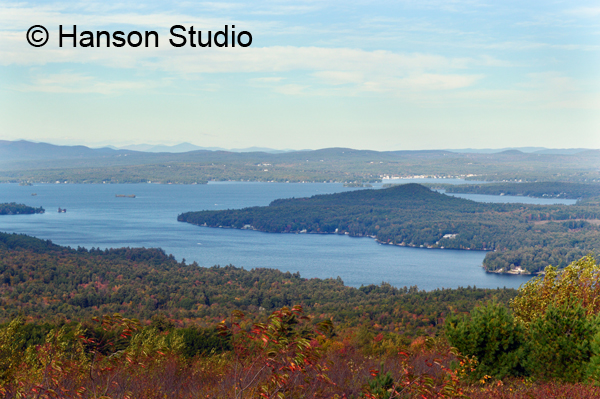 Alton, NH - View from Pine Mt. - Black Point - Fall